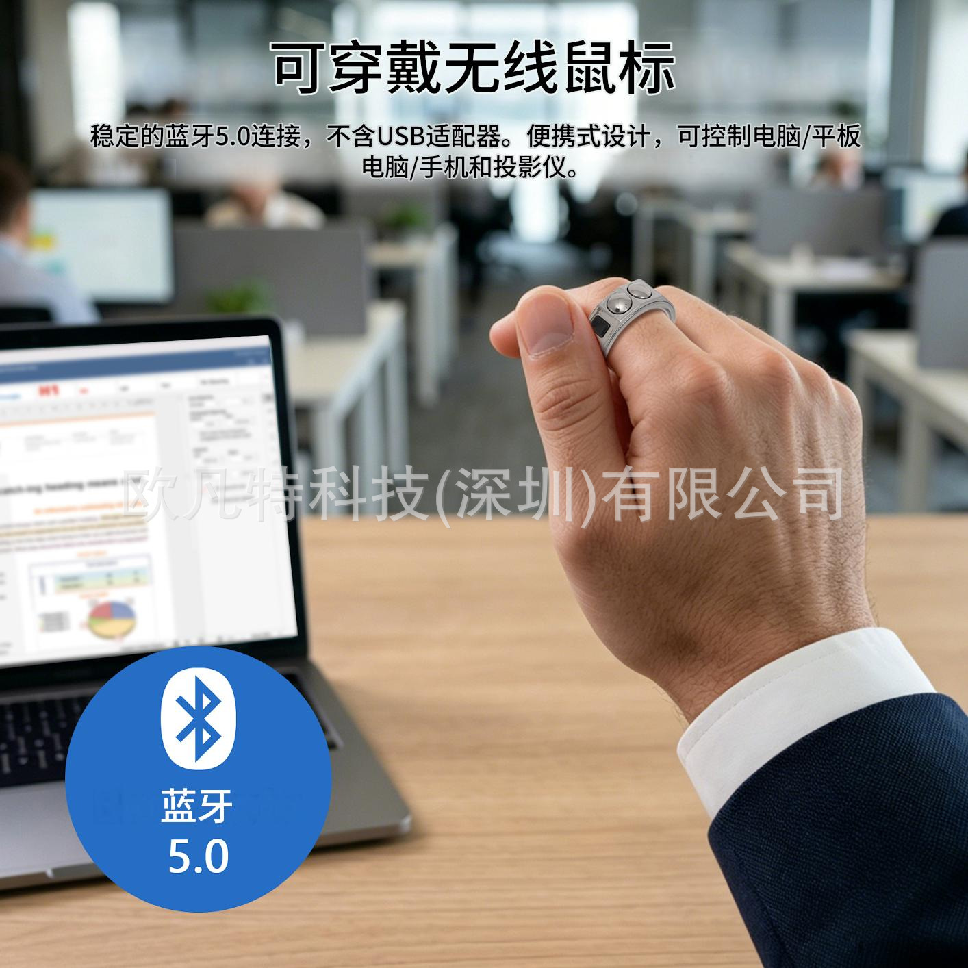 Smart Glasses Ar - Anillo inteligente para controlar con el