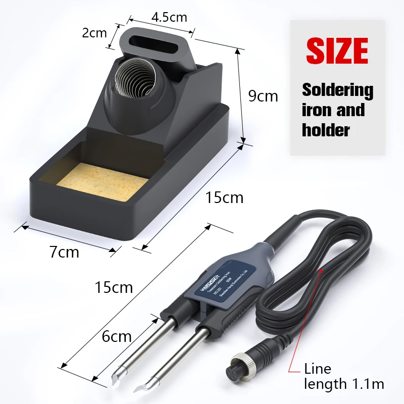 Unique Electronics Gadgets - Pinzas para estación de soldadura T12,