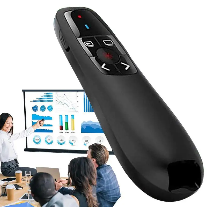 Laser Pointer Presenter - Bolígrafo de punto de alimentación inalámbrico
