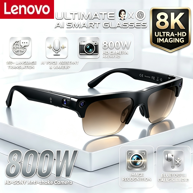 Smart Glasses Ar - Gafas Inteligentes Lenovo con IA, Cámara