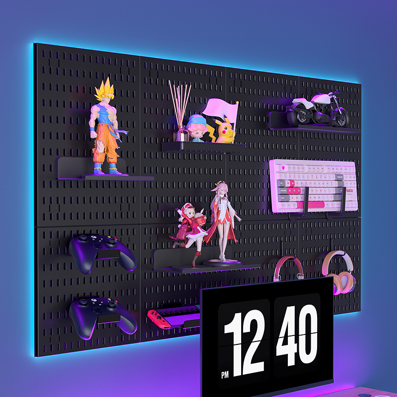 Unique Electronics Gadgets - Panel perforado de pared, organizador de
