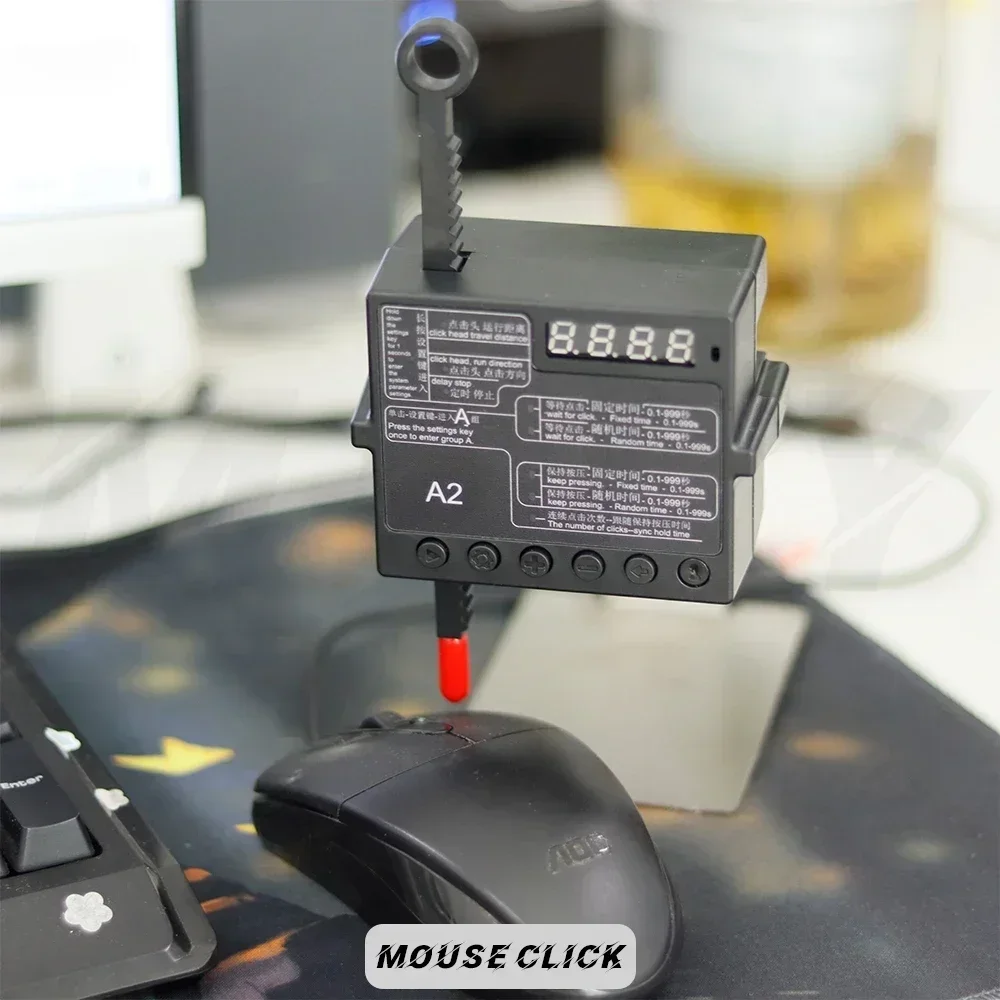 Auto Mouse Mover - Clickeador Físico para Teclado de Computadora,