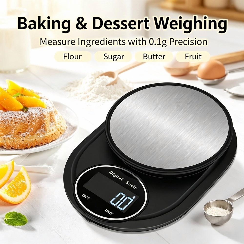 Electronics & Tech Gadgets - Báscula Digital de Cocina Portátil de