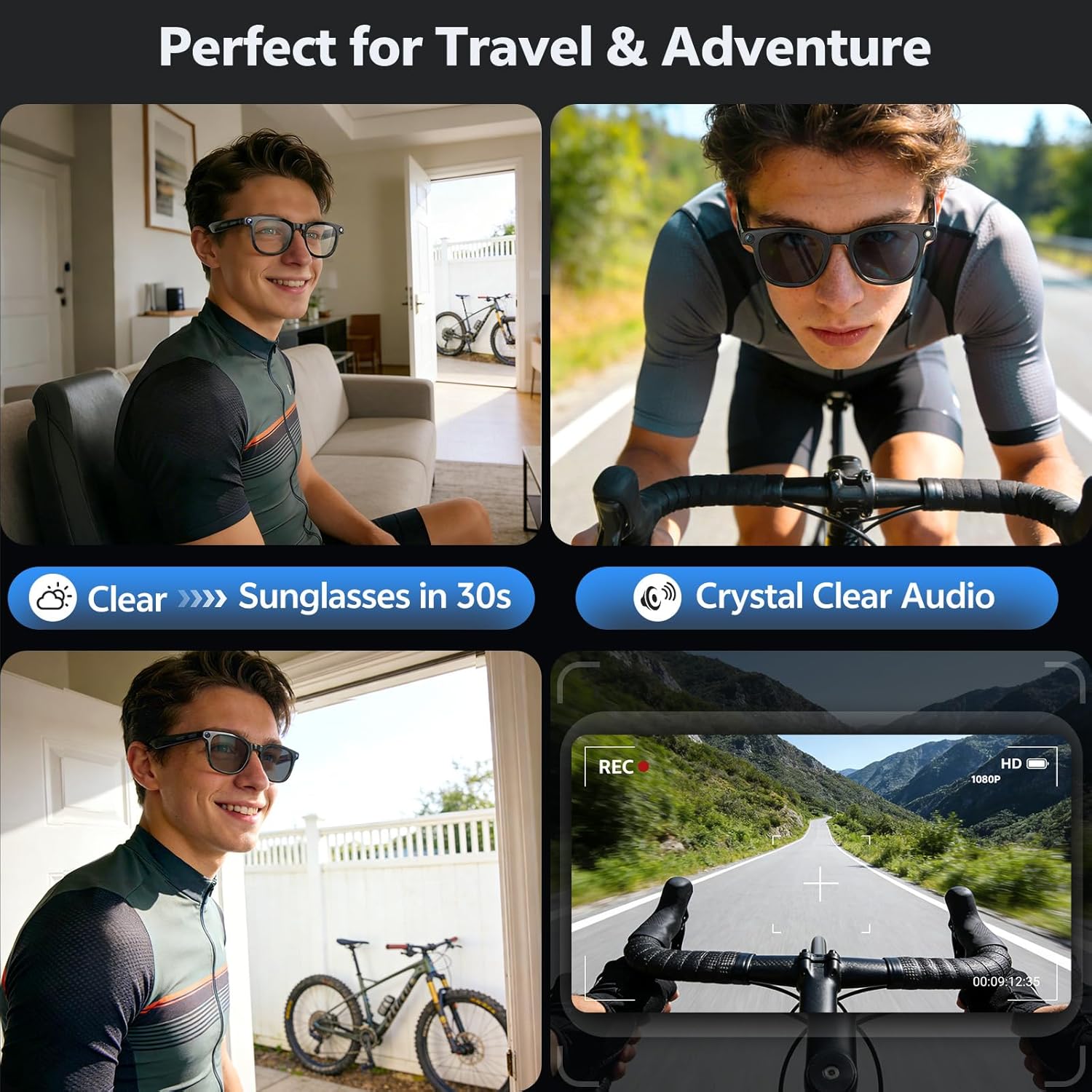 Gafas Inteligentes 4K 8MP 2026 - Smart Glasses Ar reseña y precio