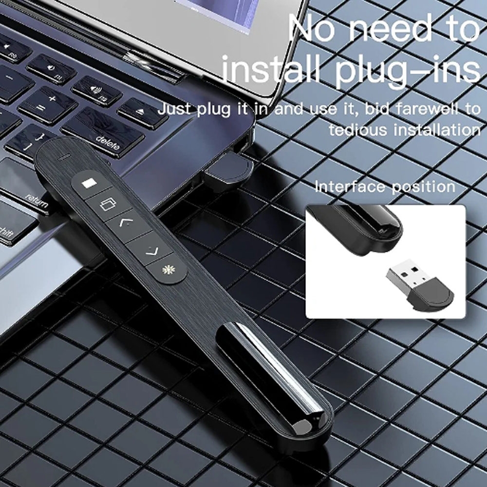 Presentador inalámbrico, bolíg - Laser Pointer Presenter reseña y precio