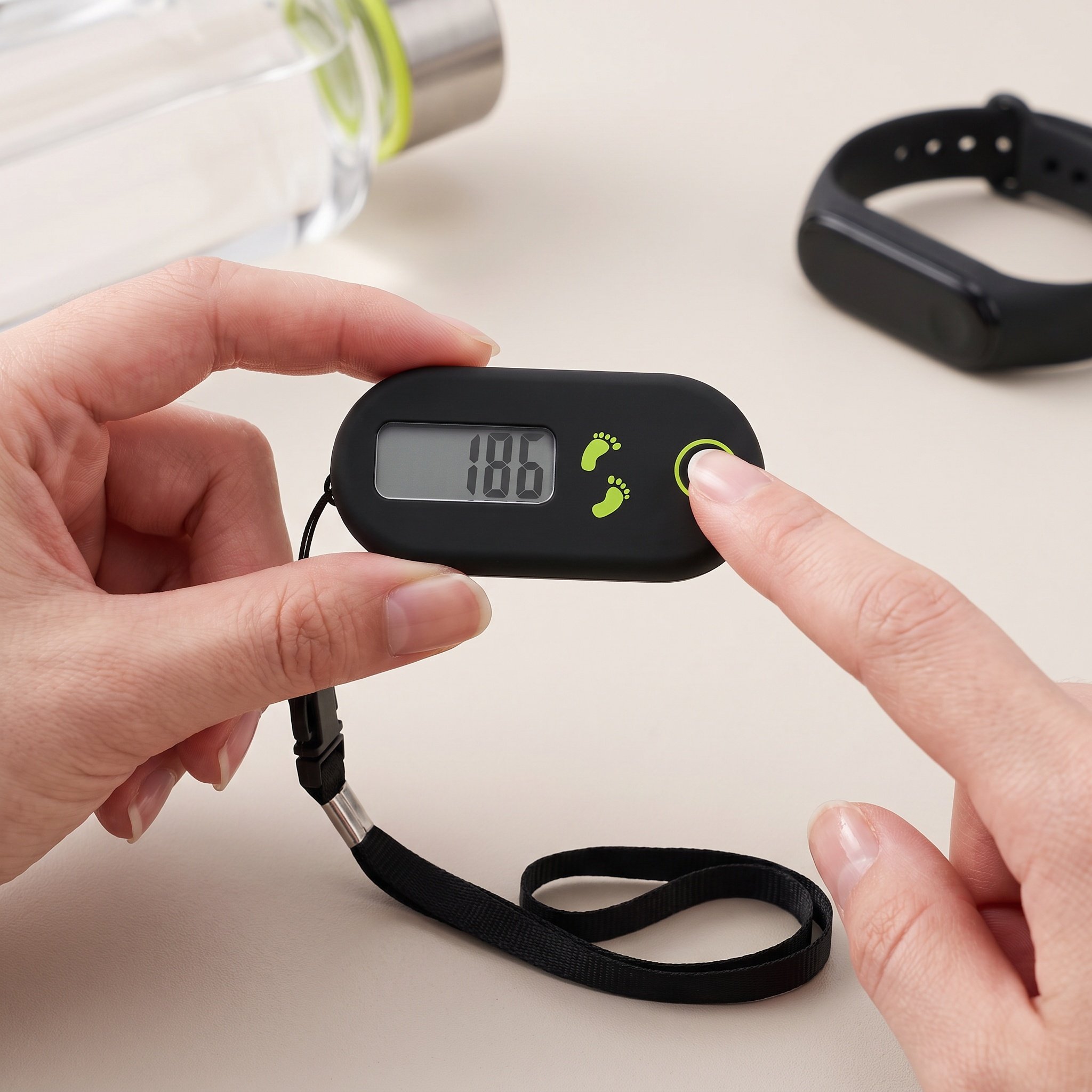 Podómetro Electrónico Portátil - Electronics Gadgets For Home reseña y precio