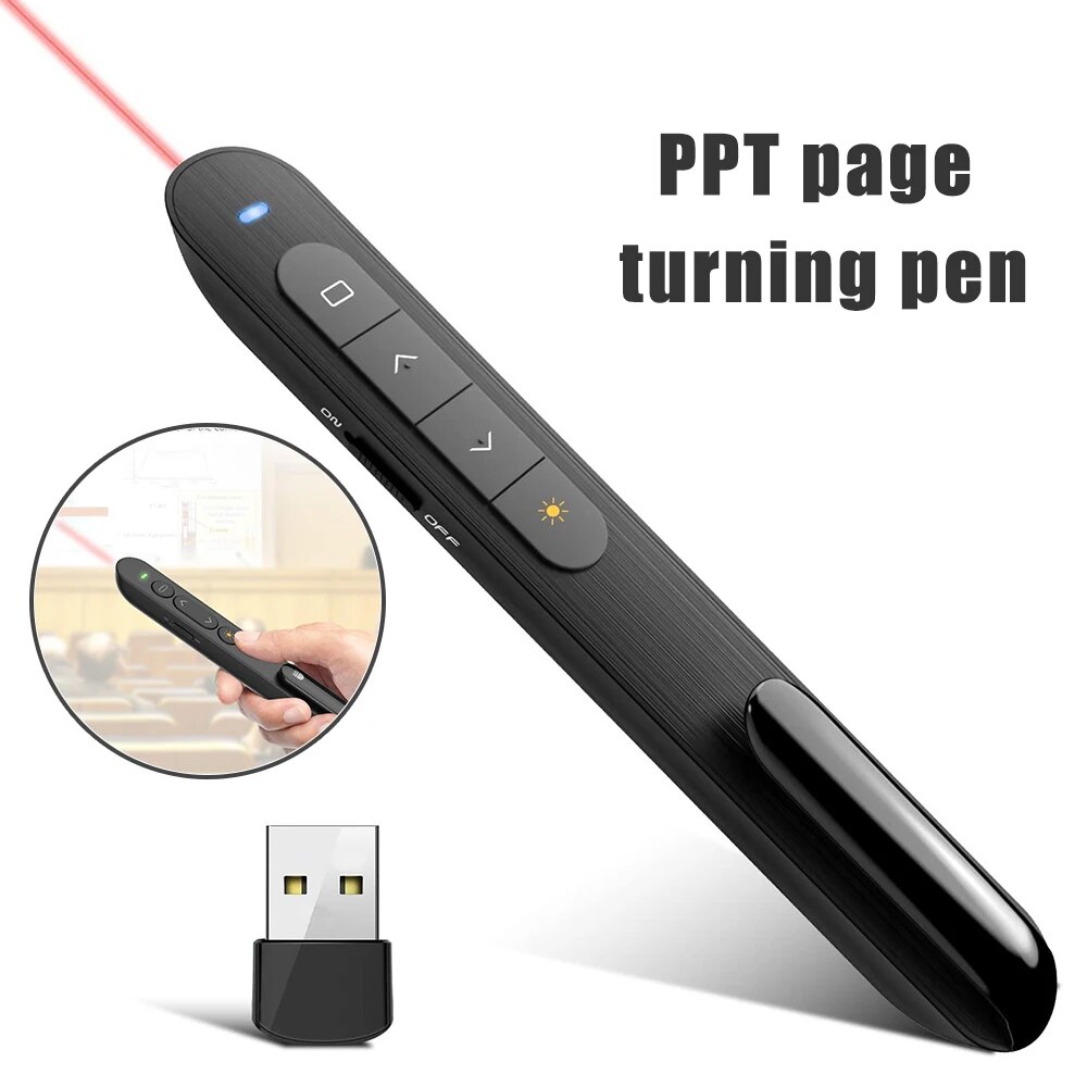 Control remoto multifuncional  - Laser Pointer Presenter reseña y precio