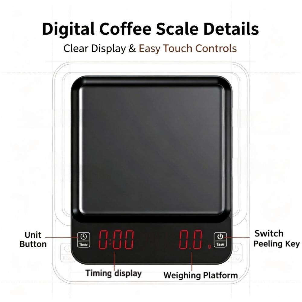 Báscula Digital de Alta Precis - Electronics & Tech Gadgets reseña y precio