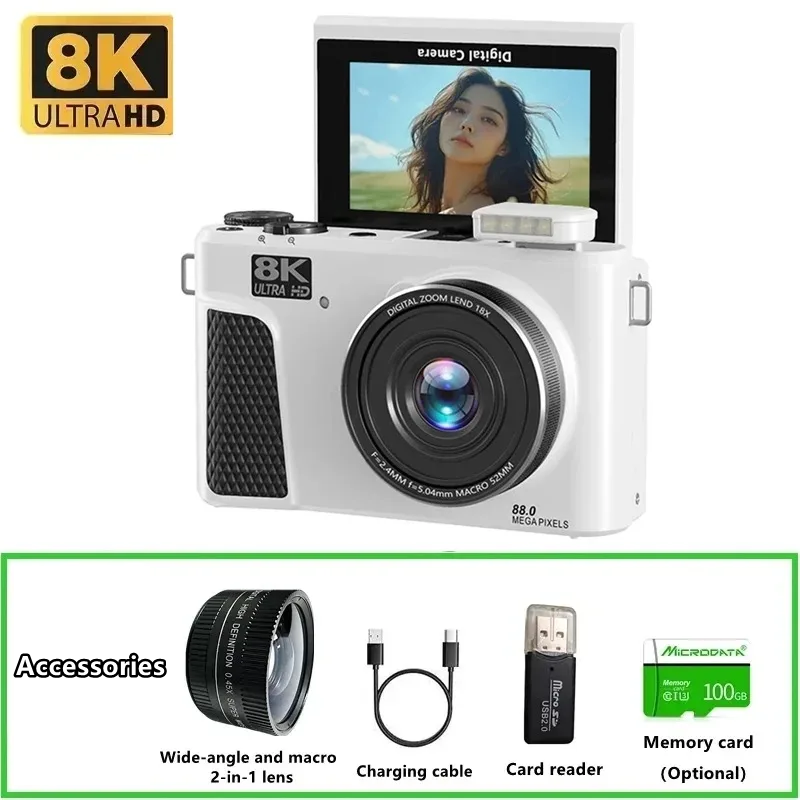 Cámara digital WD300 8K de 88M - Electronics Gadgets For Home reseña y precio