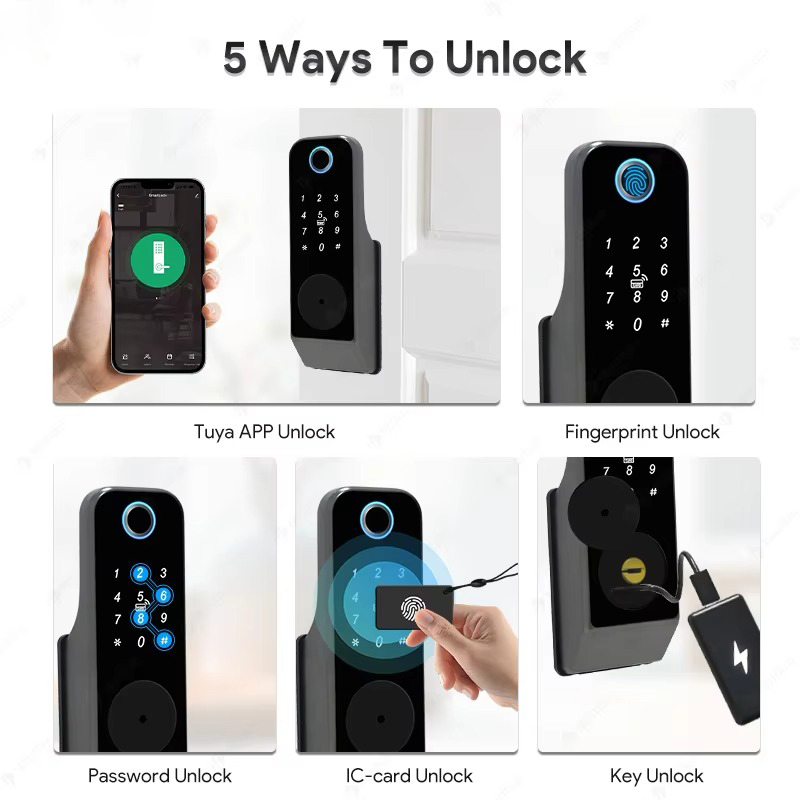 Cerradura de puerta inteligent - Unique Electronics Gadgets reseña y precio