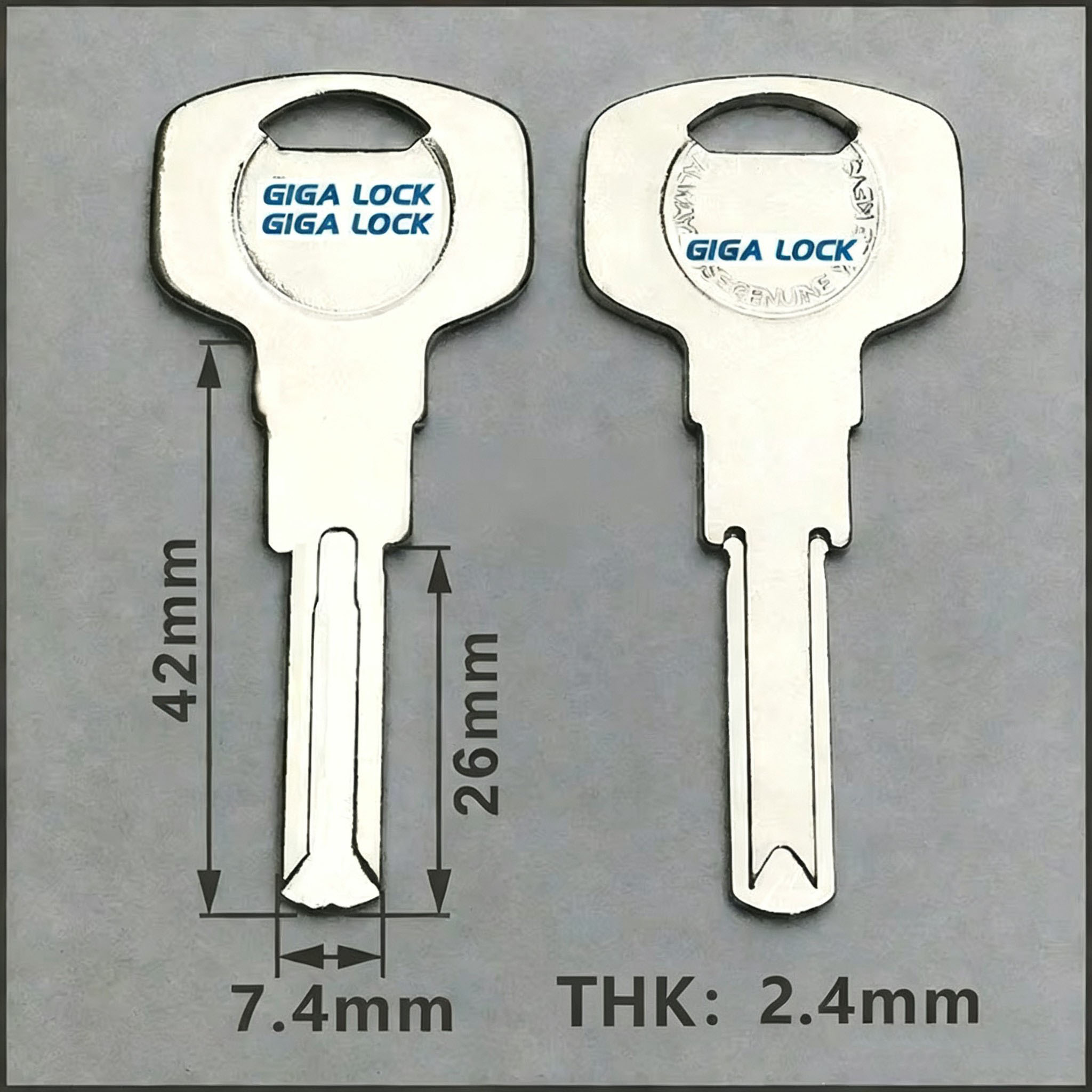 10 unidades de llaves en bruto - Unique Electronics Gadgets reseña y precio