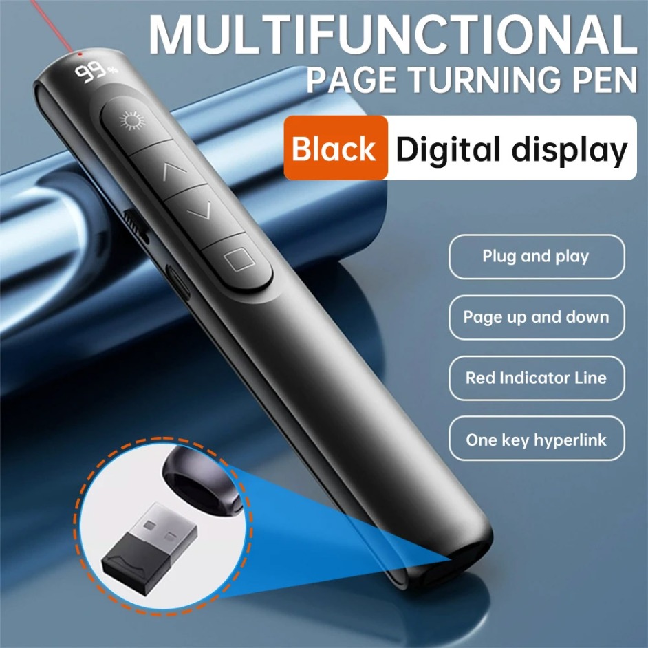 Bolígrafo Powerpoint, Clicker  - Laser Pointer Presenter reseña y precio