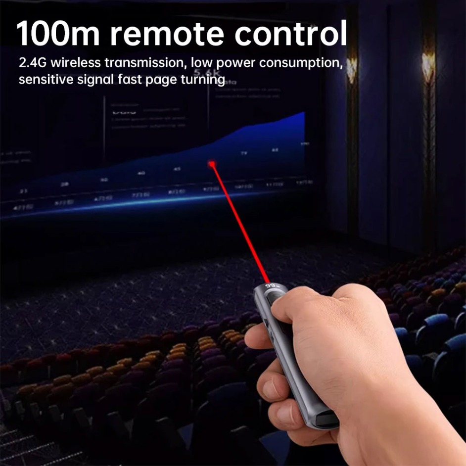 Bolígrafo Powerpoint, Clicker  - Laser Pointer Presenter reseña y precio