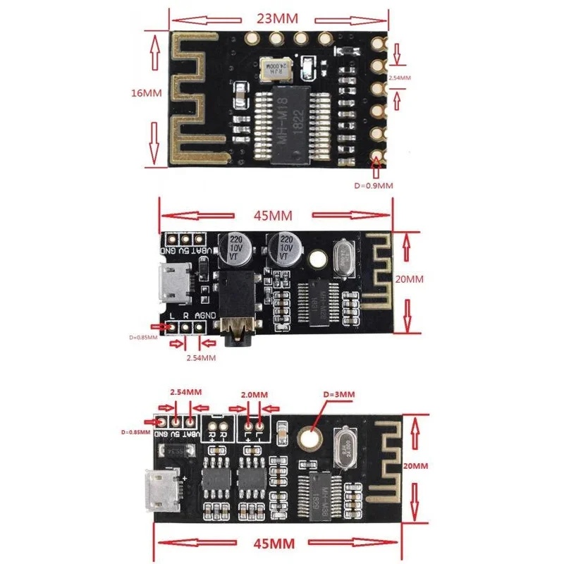 MH-MX8 - Placa Receptora de Au - Electronics & Tech Gadgets reseña y precio