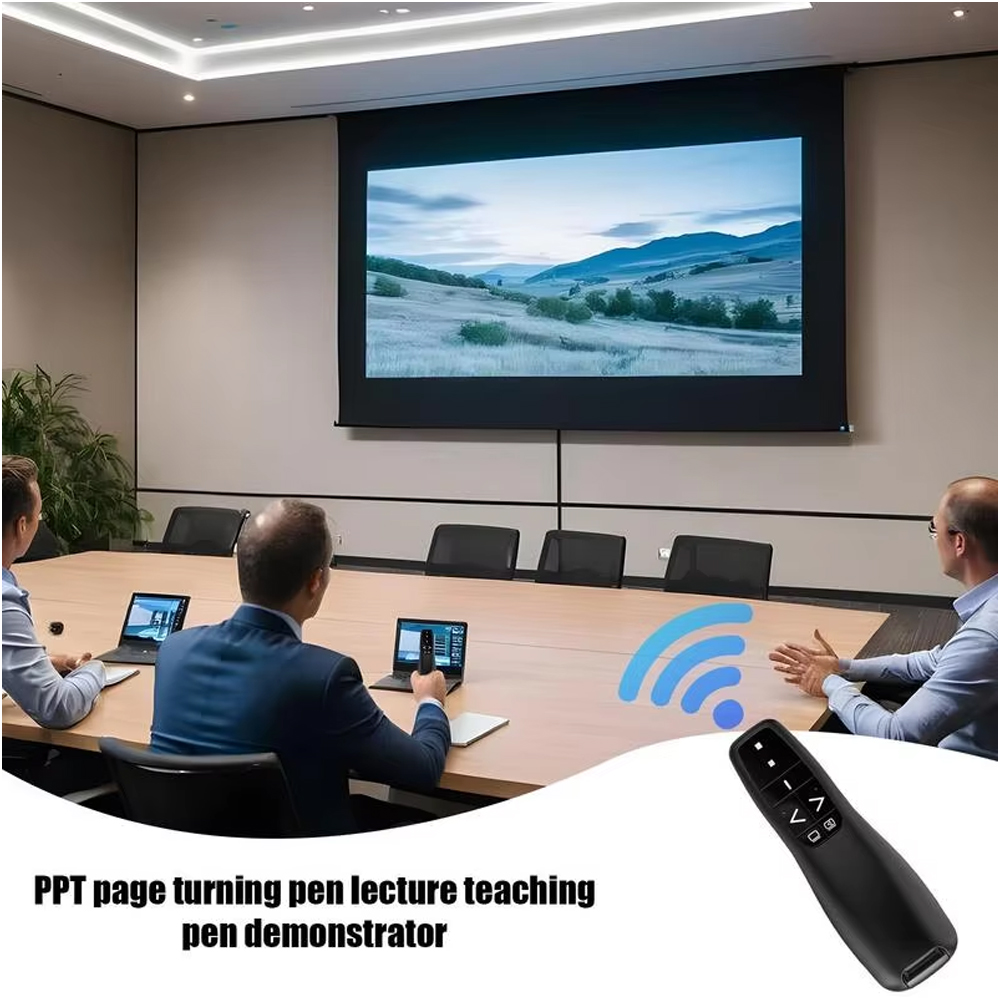 Control remoto inalámbrico R40 - Laser Pointer Presenter reseña y precio