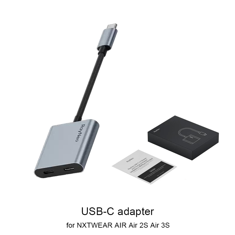 Adaptadores USB-C RAYNEO con C - Smart Glasses Ar reseña y precio