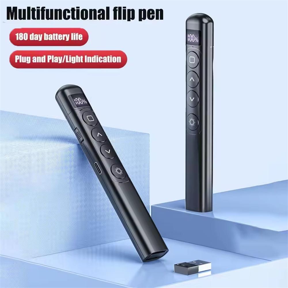 Presentador Inalámbrico Flip-P - Laser Pointer Presenter reseña y precio