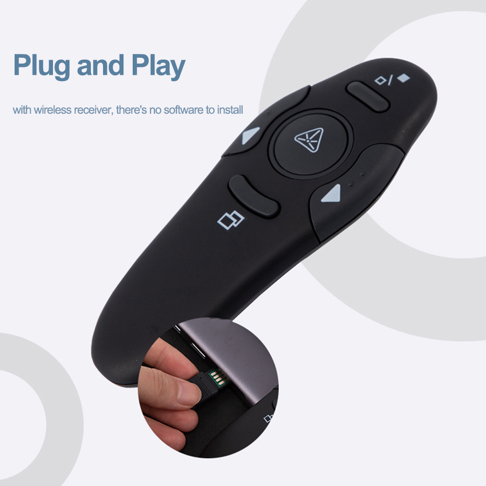 Presentación Powerpoint USB in - Laser Pointer Presenter reseña y precio