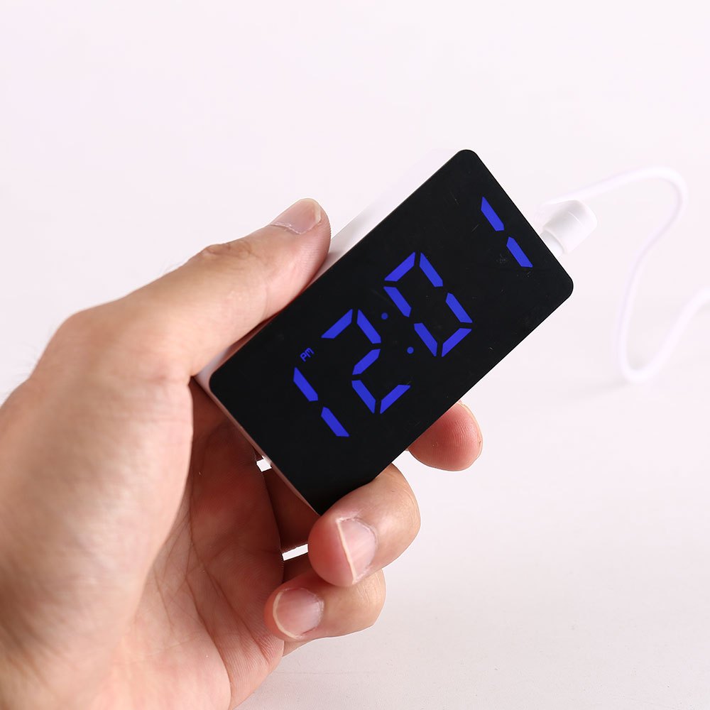 Reloj electrónico LED con espe - Electronics Gadgets For Home reseña y precio
