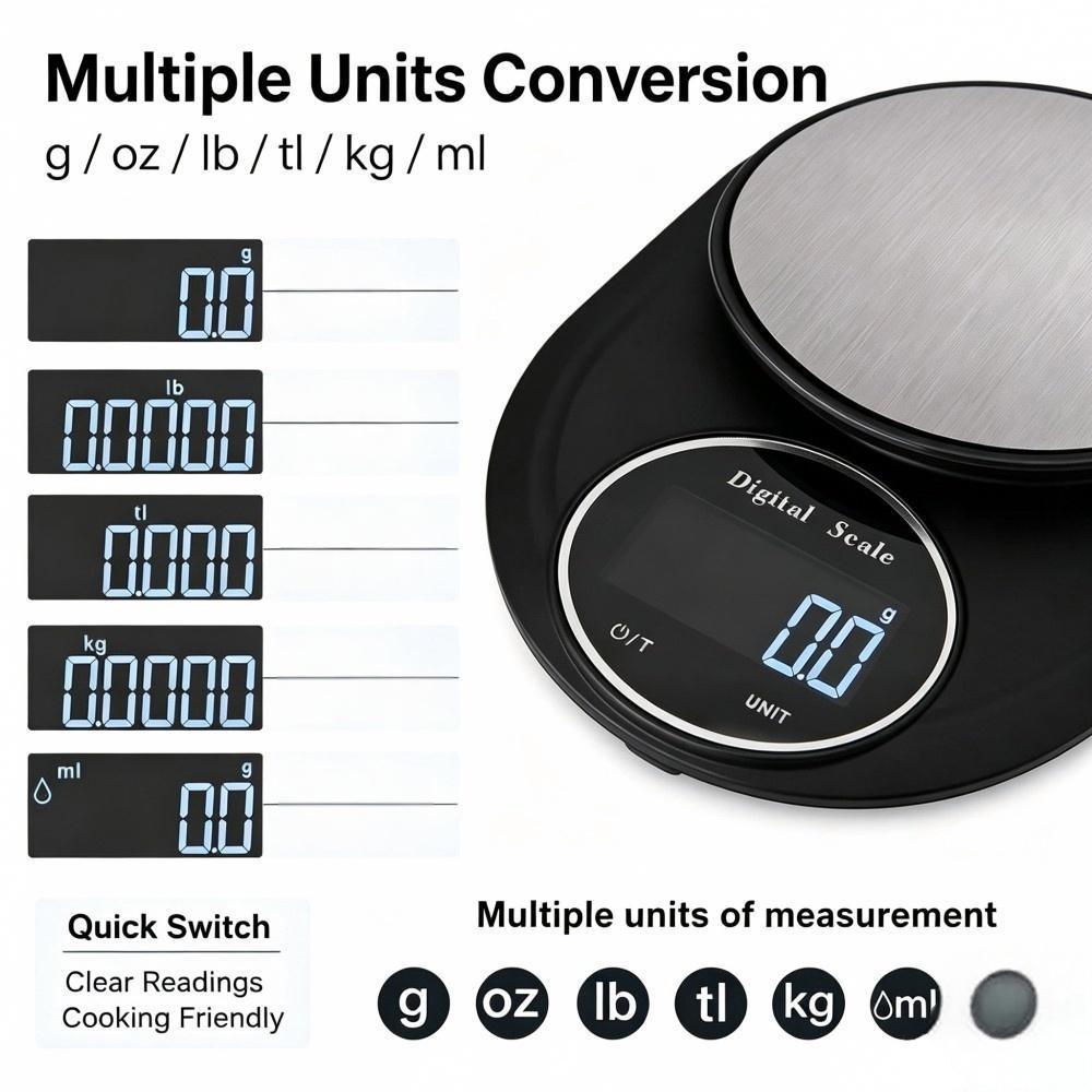 Báscula Digital de Cocina Port - Electronics & Tech Gadgets reseña y precio