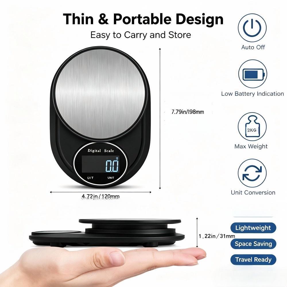 Báscula Digital de Cocina Port - Electronics & Tech Gadgets reseña y precio