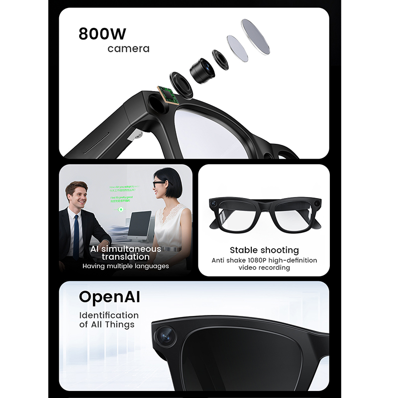 Gafas Inteligentes 2026 con Fo - Smart Glasses Ar reseña y precio