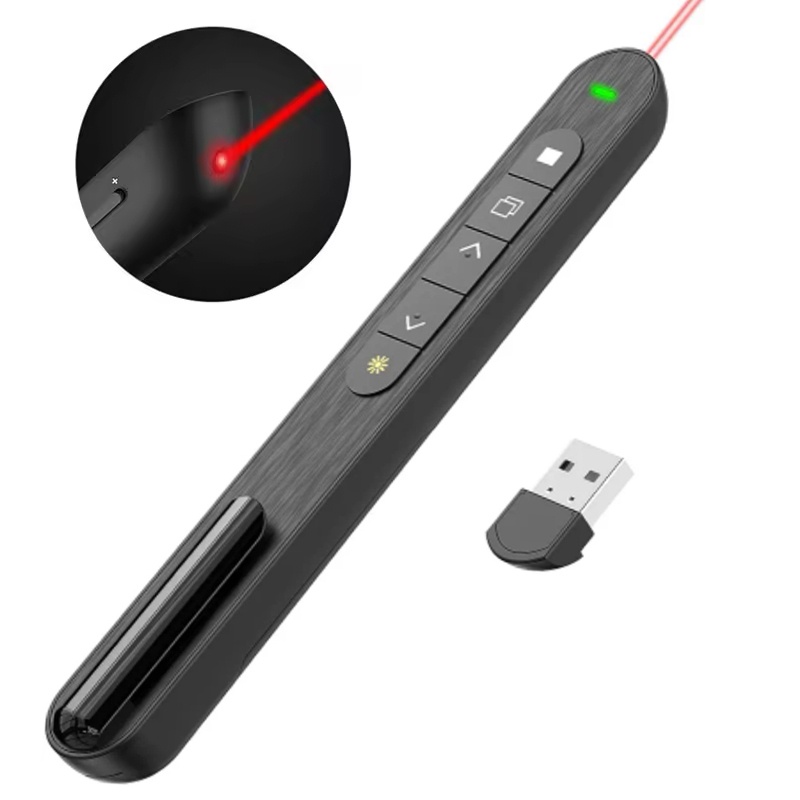 Lápiz de control remoto para p - Laser Pointer Presenter reseña y precio